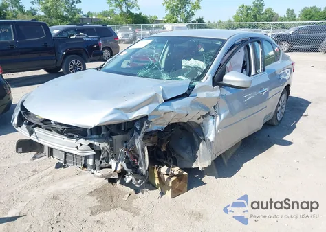 2014 Nissan Sentra Sv from USA, damaged, VIN 1N4AB7AP7EN851411